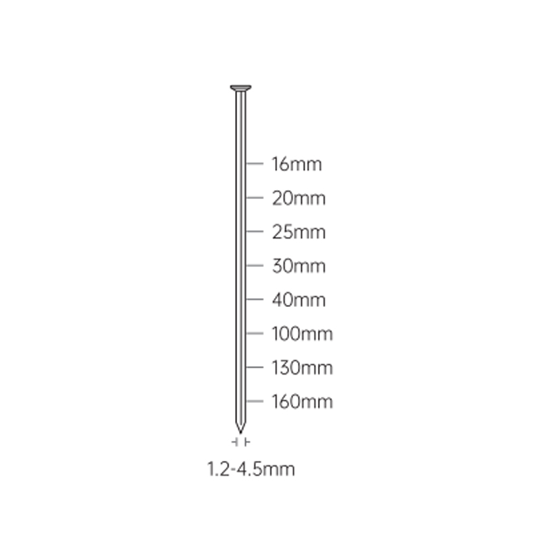 Round Wire Steel Nail